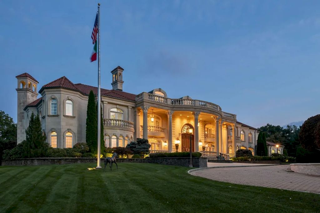 Unrivaled Opulence Awaits You in this $7,800,000 European Masterpiece in New Jersey