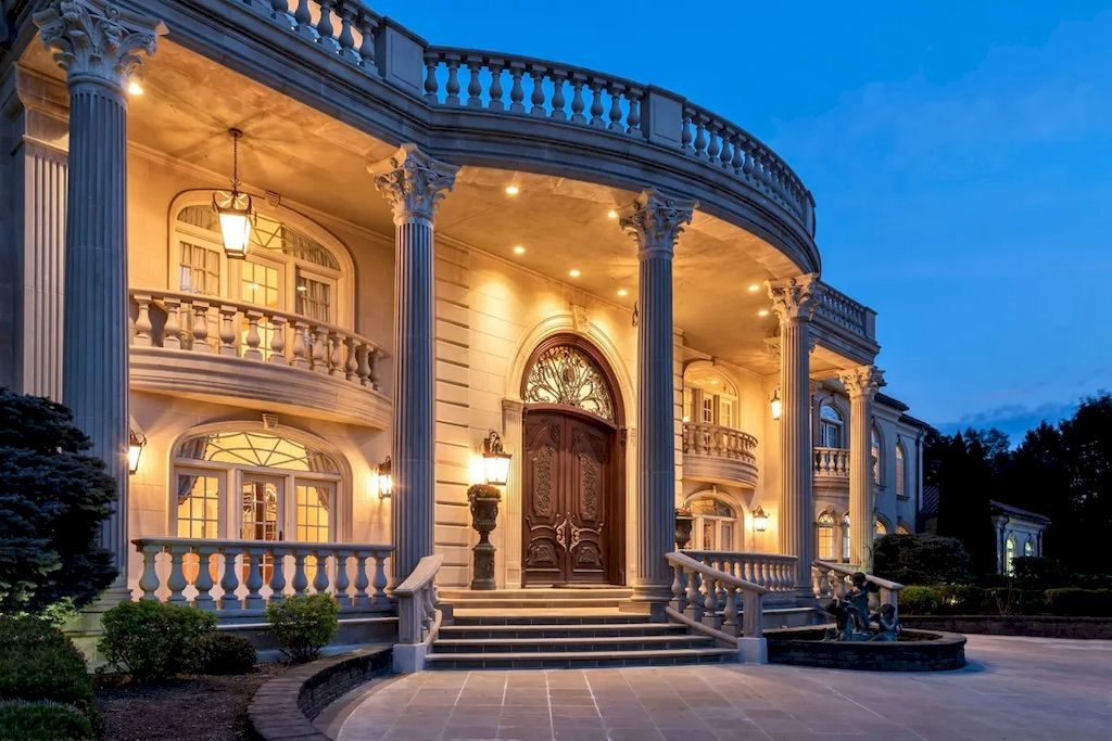 Unrivaled Opulence Awaits You in this $7,800,000 European Masterpiece in New Jersey