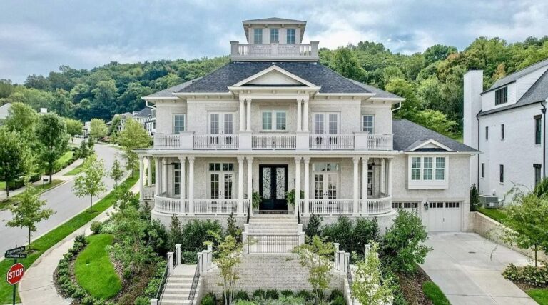 Prestigious Westhaven Home with Amazing Views in Tennessee Listed for $3,500,000