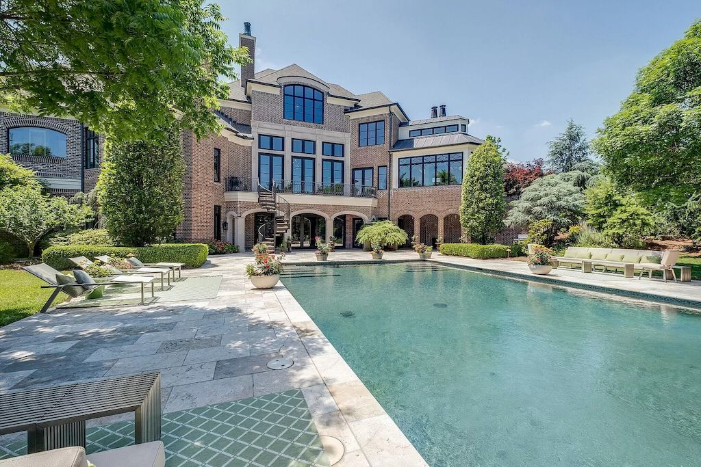 Breathtaking Hilltop Estate with Exquisite Details and Finishes in Tennessee Listed for $8,250,000