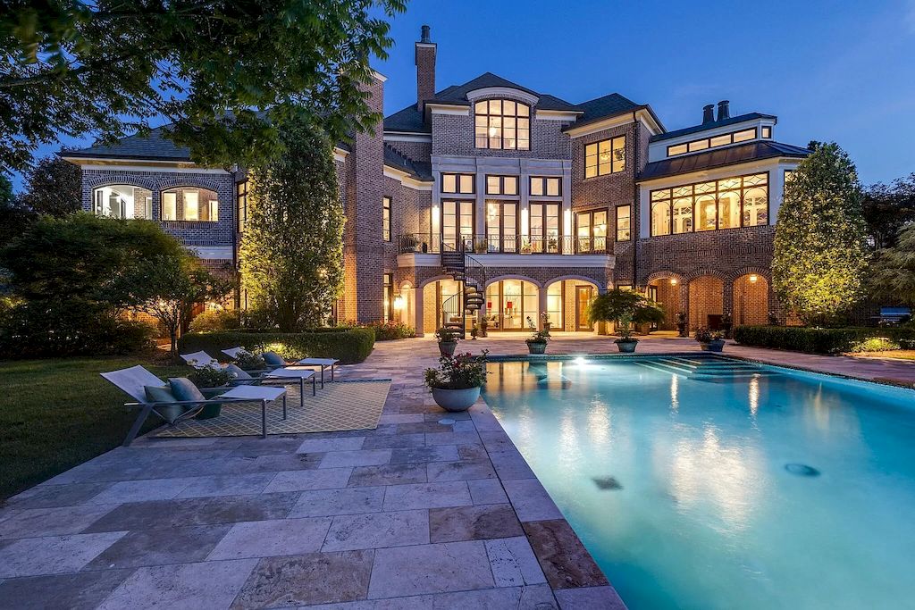 Breathtaking Hilltop Estate with Exquisite Details and Finishes in Tennessee Listed for $8,250,000