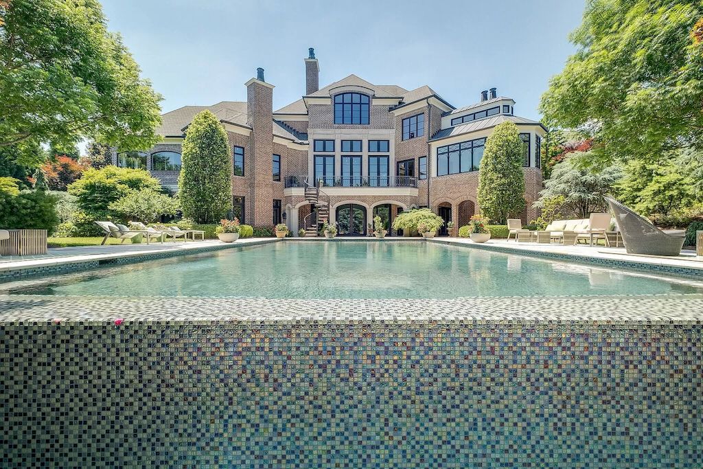 Breathtaking Hilltop Estate with Exquisite Details and Finishes in Tennessee Listed for $8,250,000