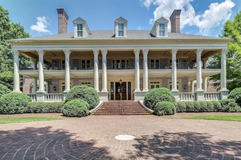 Exquisite Greek Antebellum Revival Estate in the Heart of Belle Meade, Tennessee