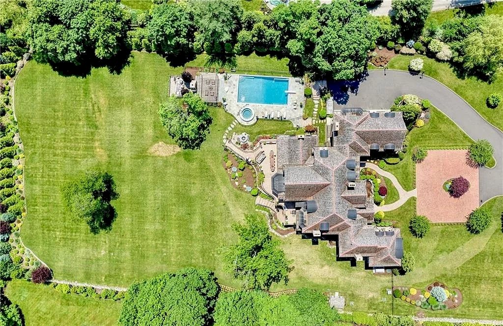 Find the Romance in Connecticut in this $7,800,000 European Manor