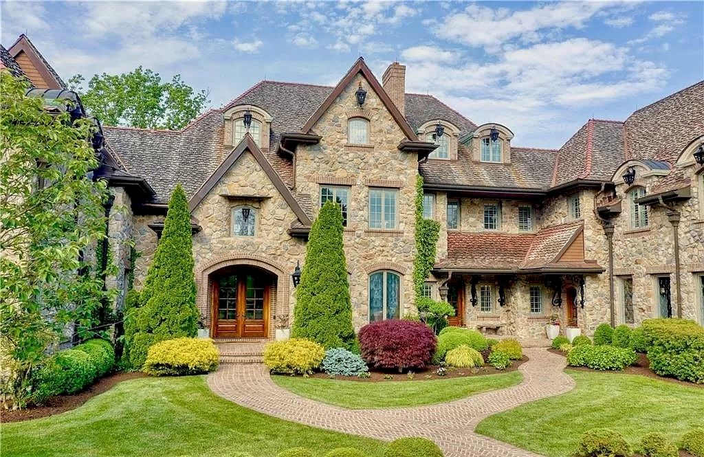 Find the Romance in Connecticut in this $7,800,000 European Manor