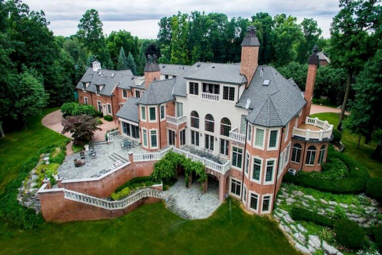 Michigan Palatial and Unique Estate of Sheer Elegance Listed for $4,950,000
