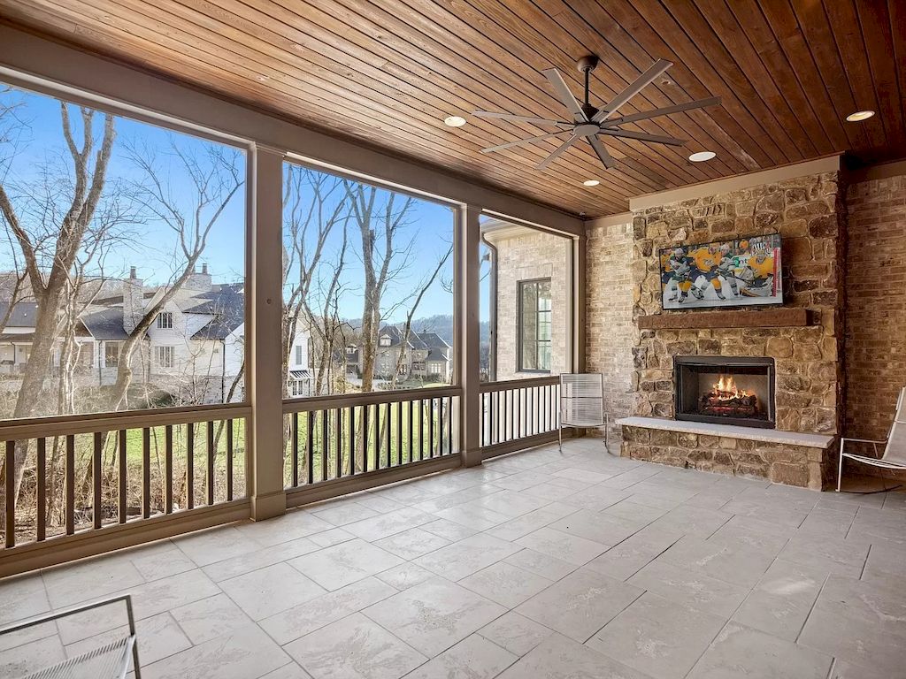 Stunning Hidden Valley Home in Tennessee with Views of Brentwood's Rolling Hills Listed for $4,299,999 
