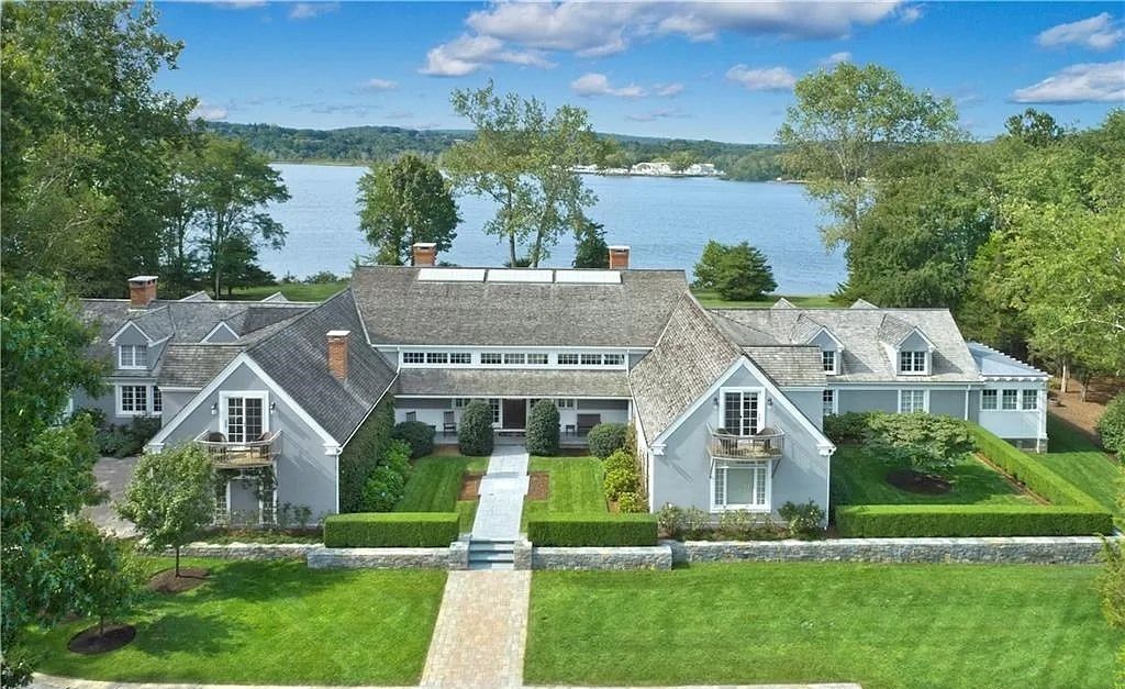 Magnificent Contemporary Direct Waterfront Estate in Connecticut Hits Market for $19,900,000