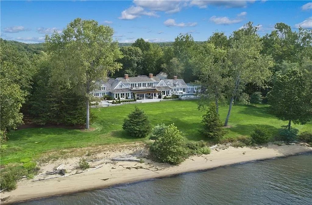 Magnificent Contemporary Direct Waterfront Estate in Connecticut Hits Market for $19,900,000