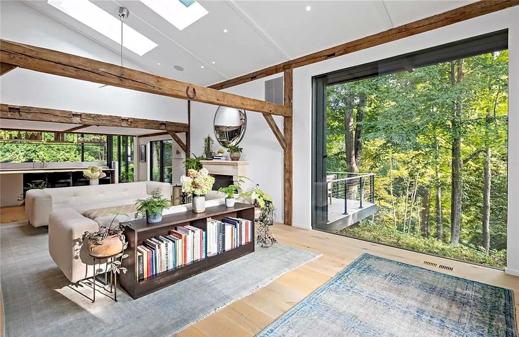 Integrate Contemporary Design and the Warmth of a New England Home in this Connecticut $4,225,000 Masterfully Renovated Residence  