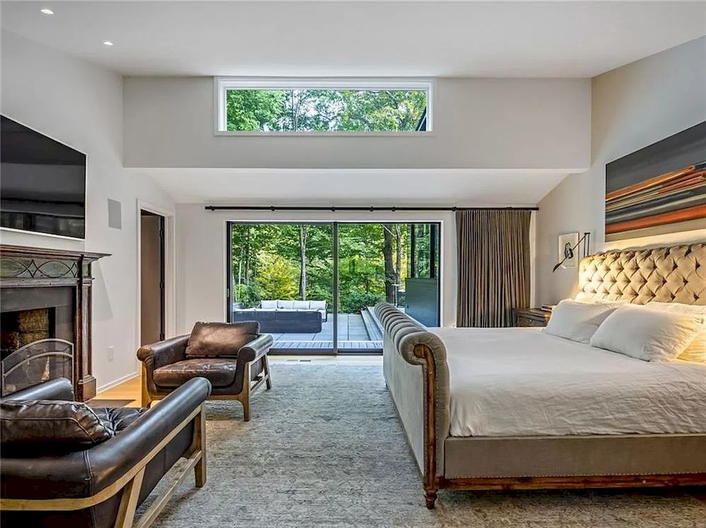 Integrate Contemporary Design and the Warmth of a New England Home in this Connecticut $4,225,000 Masterfully Renovated Residence  