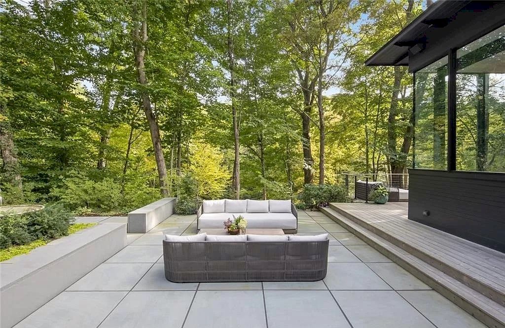 Integrate Contemporary Design and the Warmth of a New England Home in this Connecticut $4,225,000 Masterfully Renovated Residence  