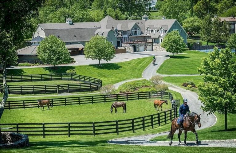 This Extraordinarily One-of-a-kind Equestrian Compound is an Ideal Retreat in Connecticut