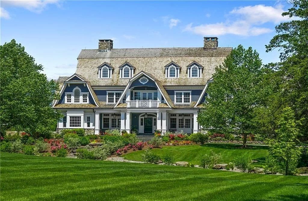 This Connecticut $6,995,000 Elegant and Unique Home Designed to Embrace You by Its Beauty, Comfort and Security