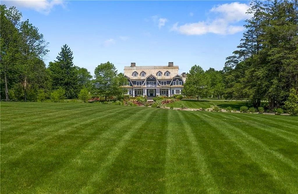 This Connecticut $6,995,000 Elegant and Unique Home Designed to Embrace You by Its Beauty, Comfort and Security