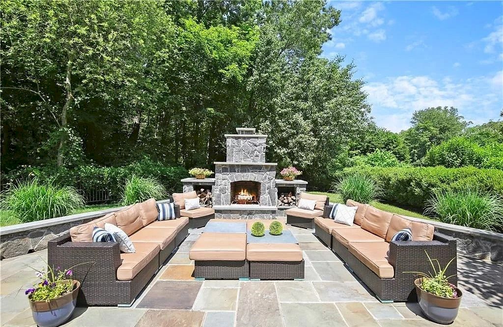 Live the Ultimate Lifestyle of Endless Fun in This $5,995,000 Connecticut Mid-Country Estate