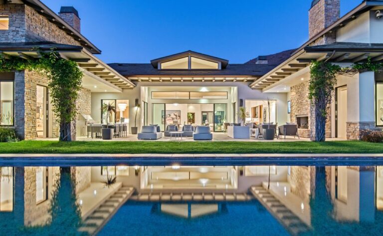 A Sensational Single-level Malibu Villa offers Extravagant Comfort Asking $19,950,000