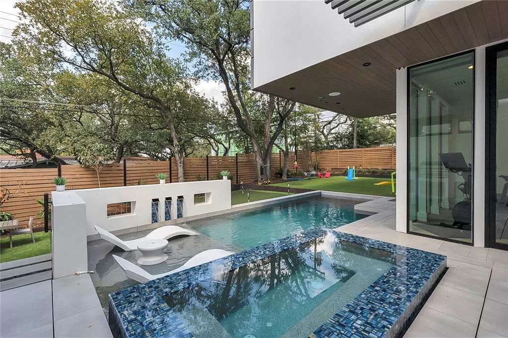 The Home in Austin is a a modern custom home built by Waters Custom Homes with a thriving family environment now available for sale. This home located at 4811 Timberline Dr, Austin, Texas