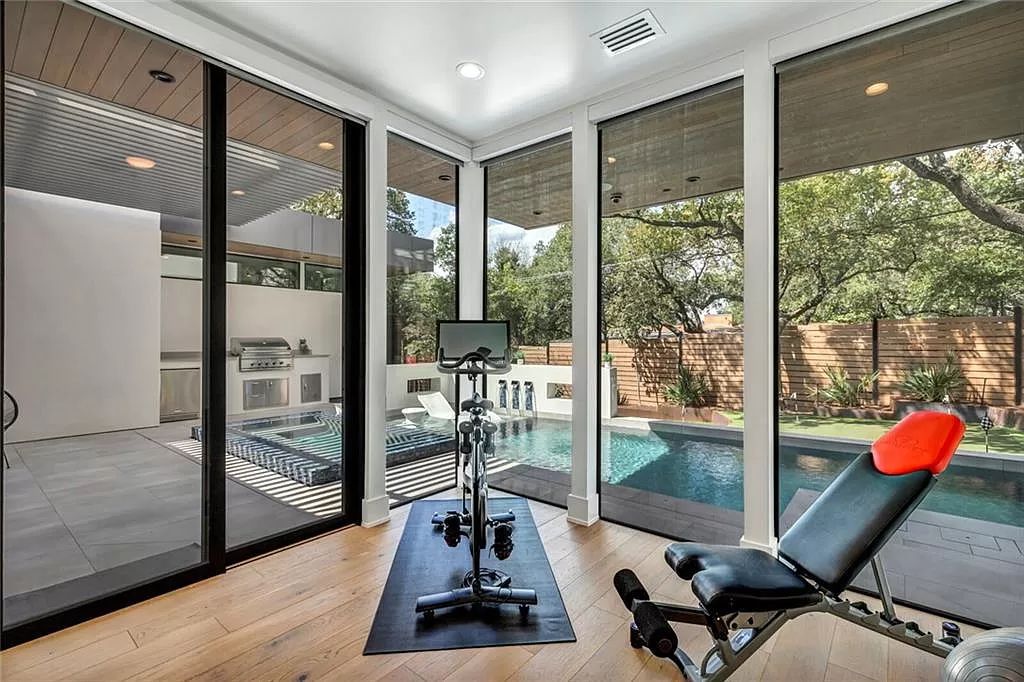 The Home in Austin is a a modern custom home built by Waters Custom Homes with a thriving family environment now available for sale. This home located at 4811 Timberline Dr, Austin, Texas