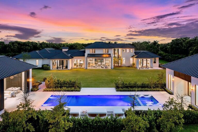 An Impeccable New Contemporary Home in Delray Beach offered at $10,000,000