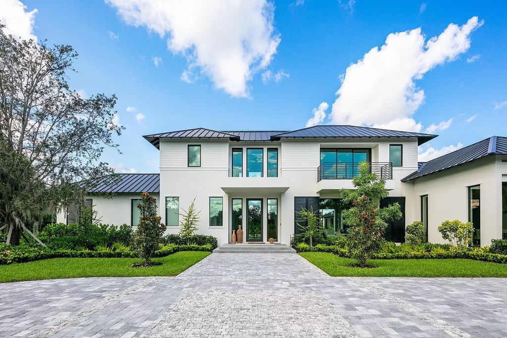 The Home in Delray Beach is a custom multidimensional compound offering rich organic design with finest materials now available for sale. This home located at 10467 El Caballo Ct, Delray Beach, Florida