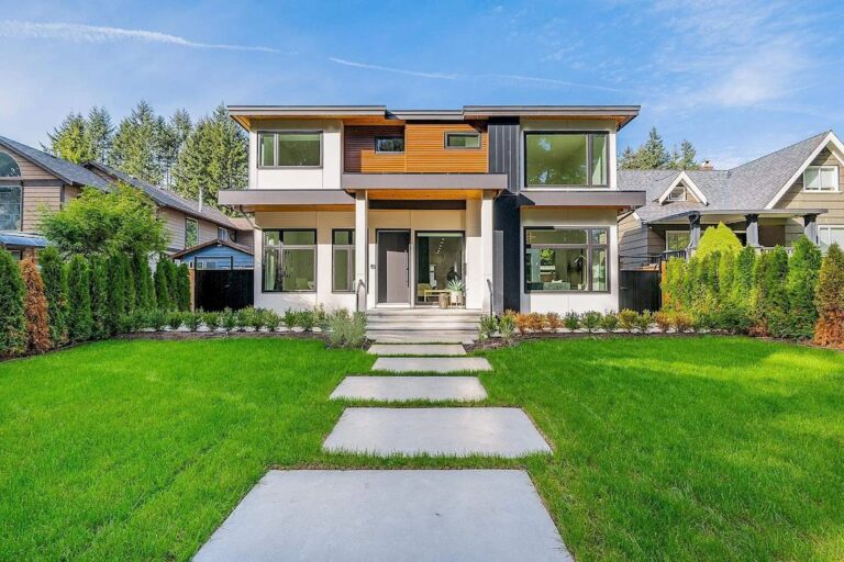 Brand New Home in North Vancouver with Inspiring Design Ideas Hits Market for C$3,298,000