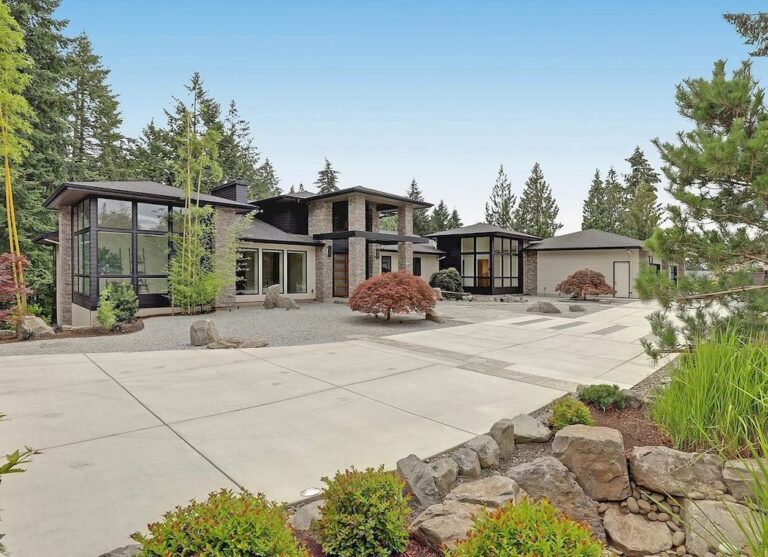 Charming Contemporary House in Oregon with a Touch of Japanese Zen Seeks for $4,500,000