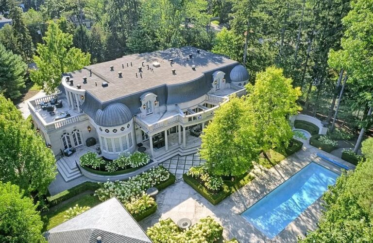 Enjoy a Haven of Ultimate Luxury at This C$25,000,000 Classic European Chateau in Ontario