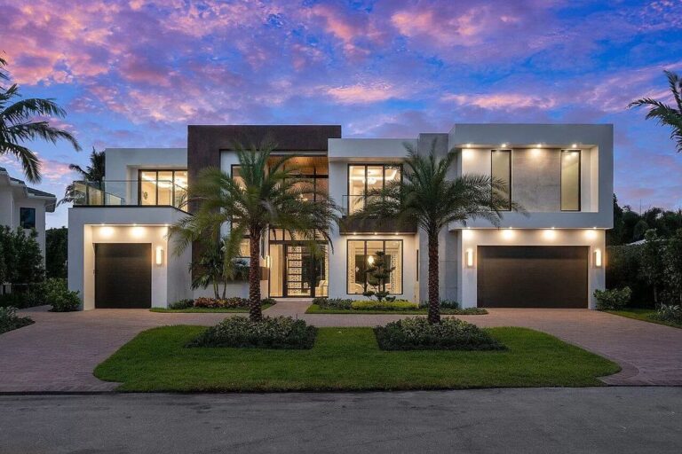 Exceptional Brand New Modern Home in Boca Raton hits Market for $7,150,000