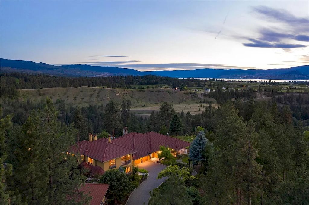The Gated Hilltop Estate in Kelowna is a truly exceptional home now available for sale. This home is located at 2834 Belgo Rd, Kelowna, BC V1P 1E2, Canada
