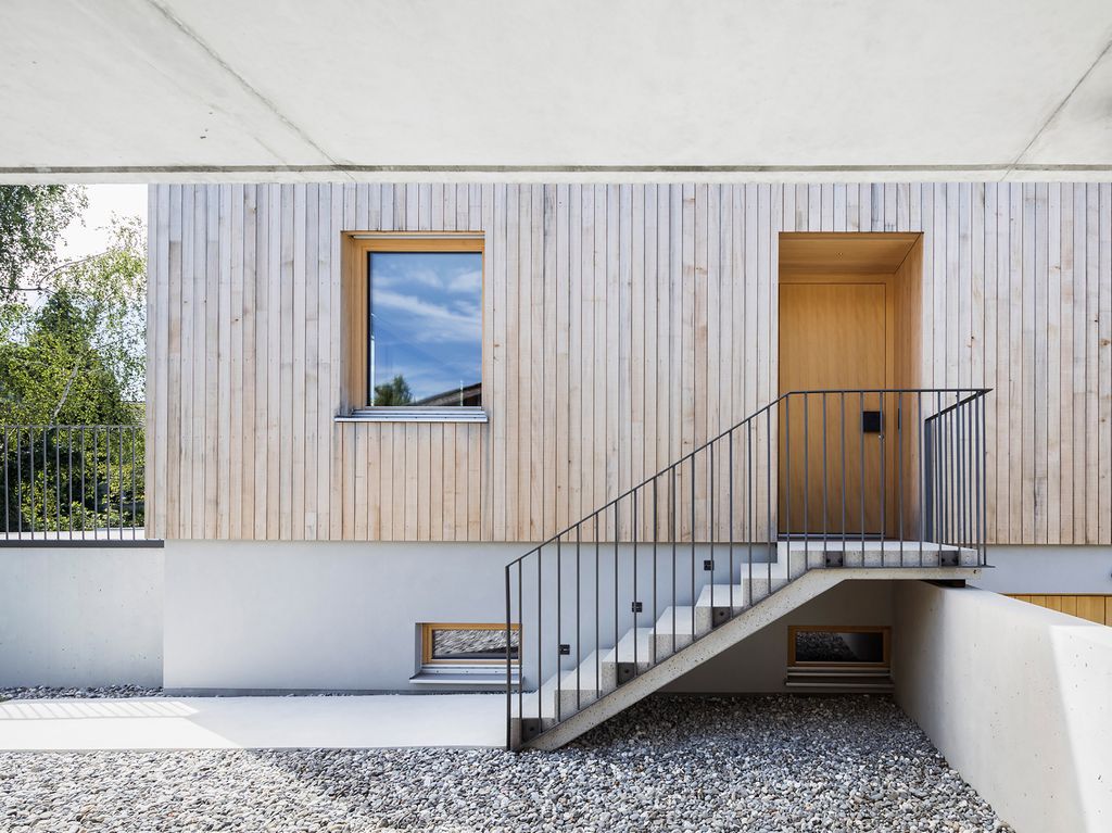 House STA Two storey Wooden Home by Dietrich Untertrifaller Architekten 20