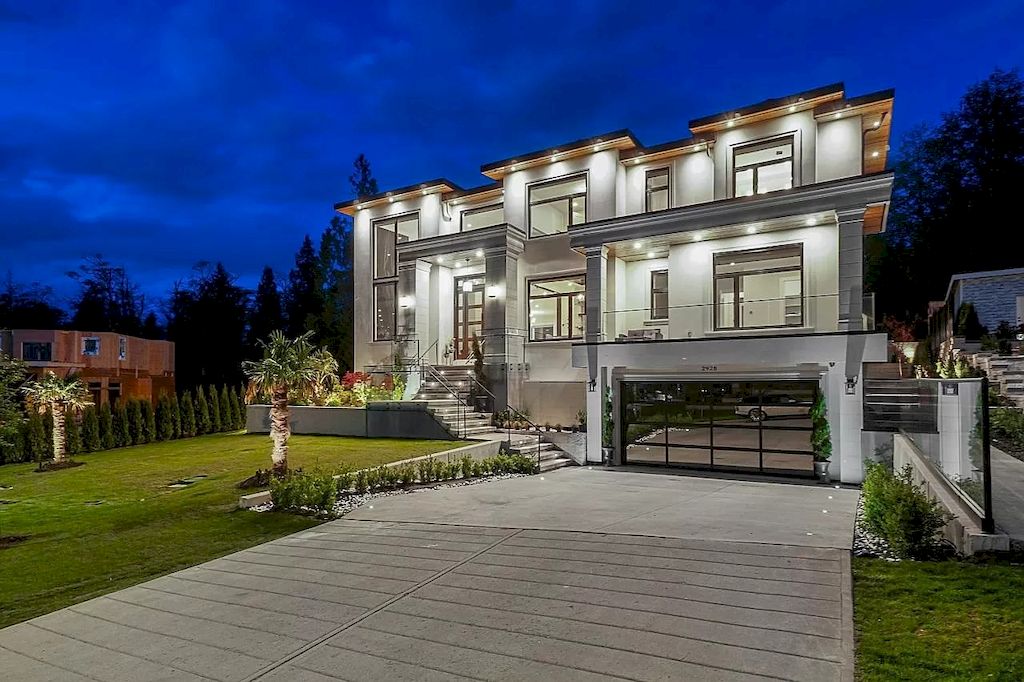 The Impressive Modern Surrey Mansion is a stunning home now available for sale. This home is located at 2928 165b St, Surrey, BC V3Z 0X9, Canada