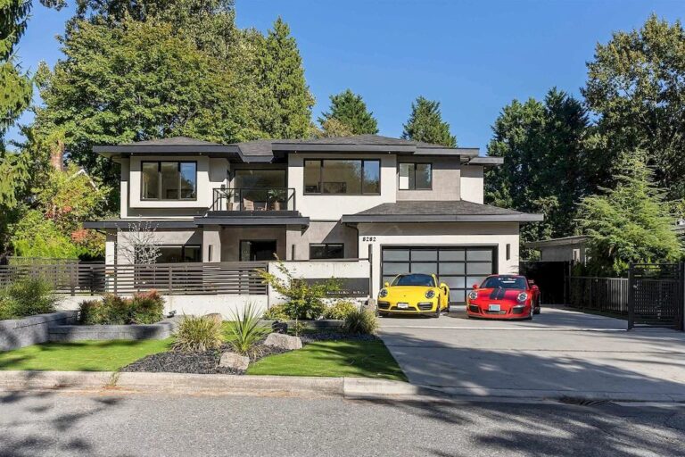 Luxury & Inspiration Abounds in This C$4,288,000 Elegant House in Burnaby