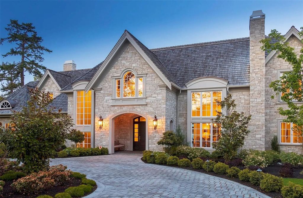 The Magnificent Waterfront Estate in Oak Bay boasts beautiful hand-crafted finishing & appointments throughout now available for sale. This home located at 3155 Beach Dr, Oak Bay, BC V8R 6L7, Canada