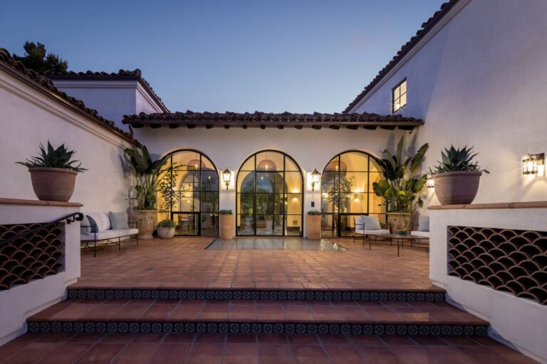 Timeless Spanish Masterpiece in Prime Little Holmby, Los Angeles