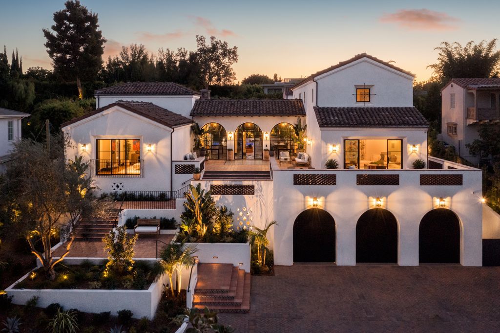 The Los Angeles Mansion is a timeless Spanish home was meticulously crafted to the highest of standards now available for sale. This home located at 467 Comstock Ave, Los Angeles, California