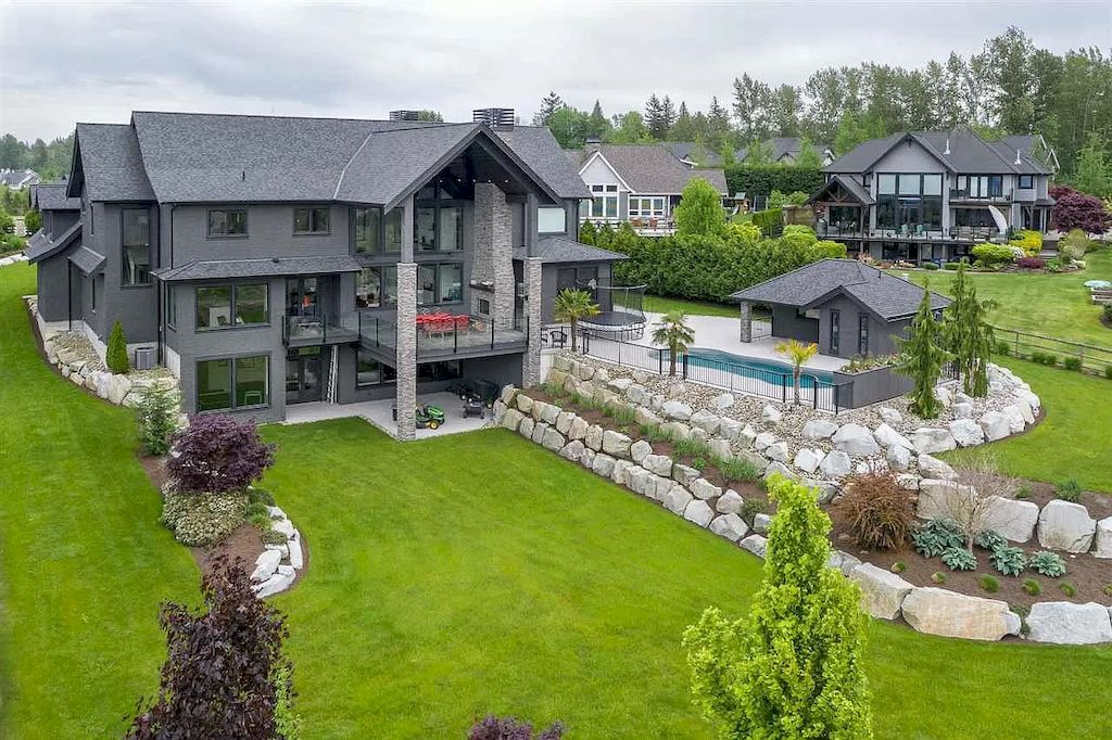 The Majestic Estate in Langley is a custom built home now available for sale. This home is located at 203 199th St, Langley, BC V2Z 0A4, Canada