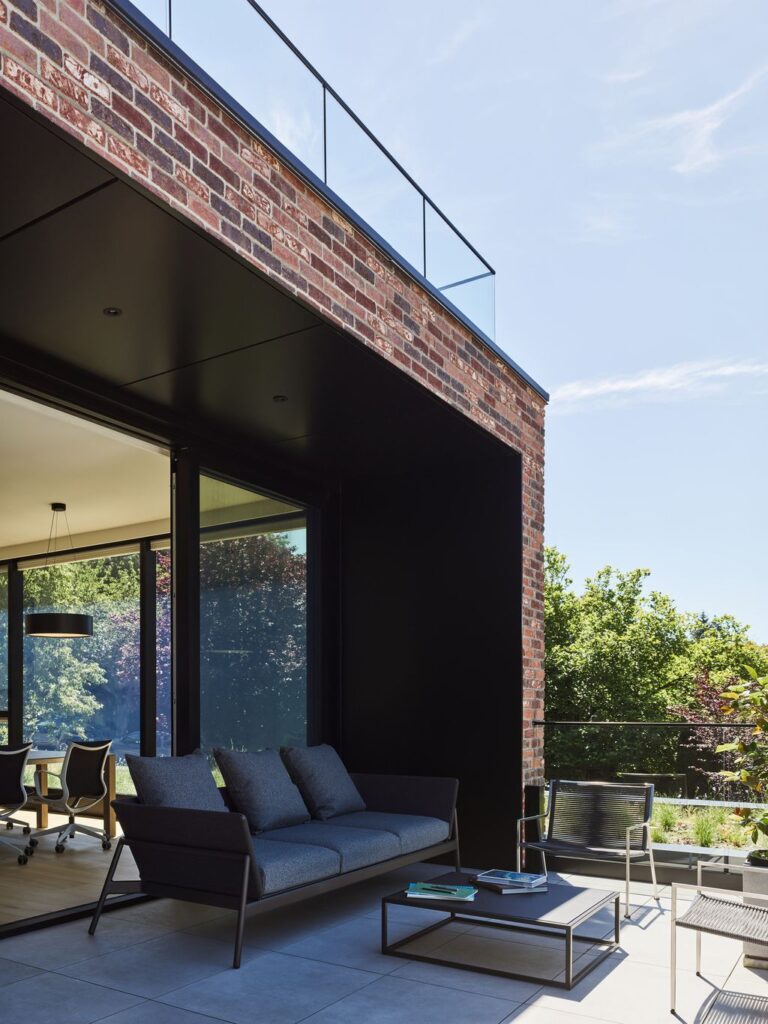 Nanton Residence, a Stunning Mordern Brick Home by BLA Design Group