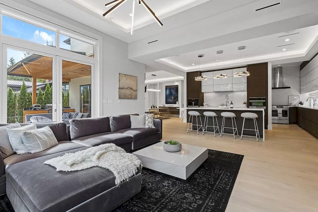 The Spacious and Thoughtfully Designed House in North Vancouver provides a sense of sophistication now available for sale. This home is located at 3896 Lewister Rd, North Vancouver, BC V7R 4C3, Canada