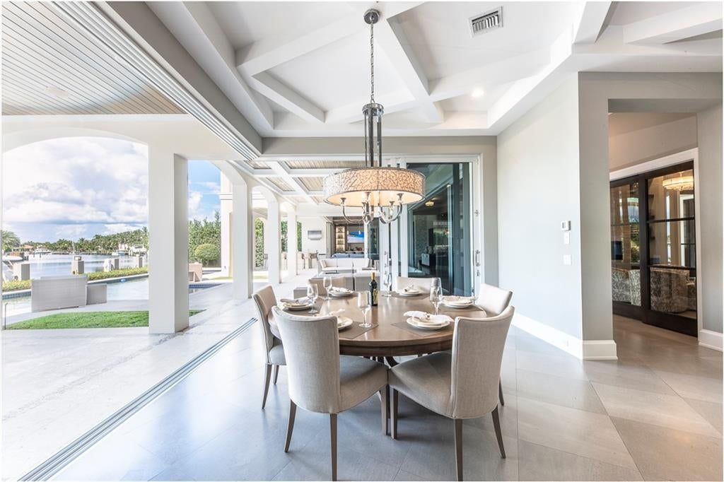 The Waterfront Estate is a luxurious mansion has a heated saltwater pool set on an excellent location only minutes from the ocean now available for sale. This home located at 3211 NE 27th Ave, Lighthouse Point, Florida