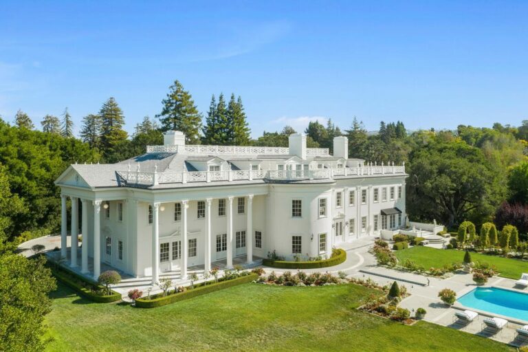 A 25,000,000 Historic Mansion Western White House in Hillsborough