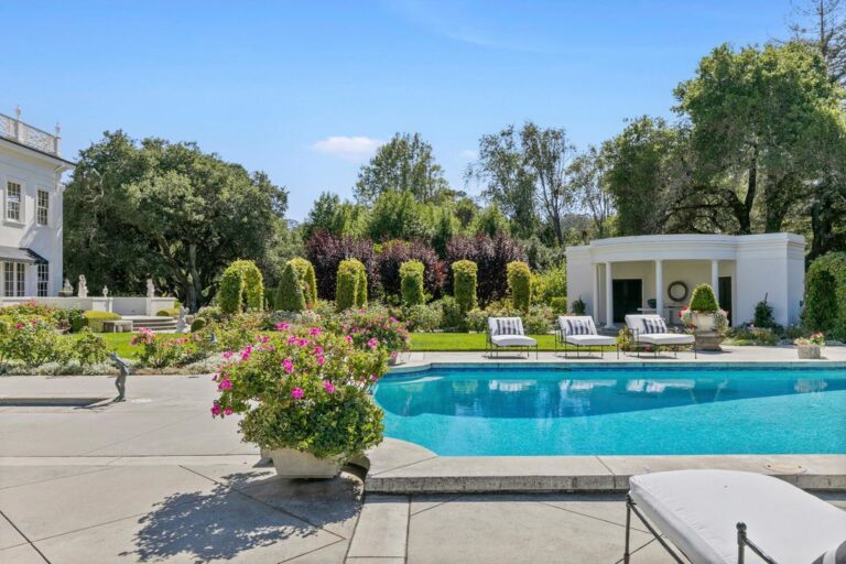 A 25,000,000 Historic Mansion Western White House in Hillsborough