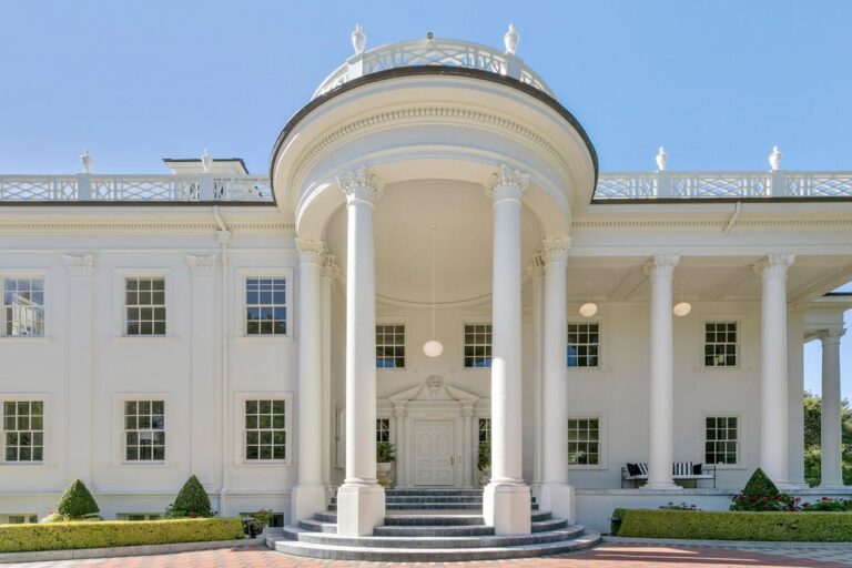 A 25,000,000 Historic Mansion Western White House in Hillsborough