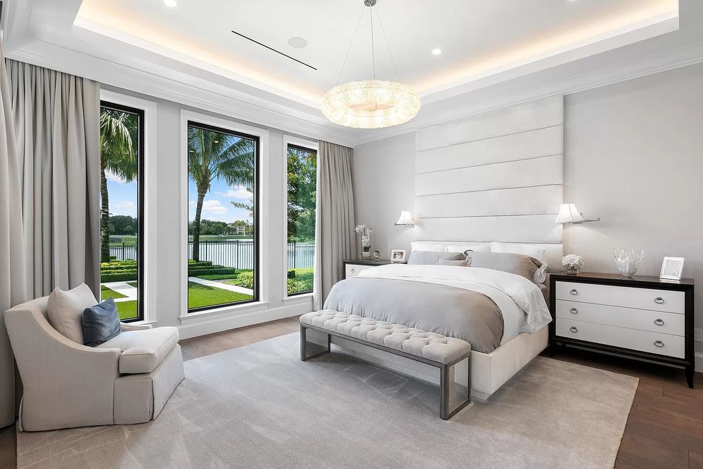 The Mansion in Weston is a seven-bedroom sanctuary by renowned architect Randall Stofft set on a prestigious gated community now available for sale. This home located at 3030 Meadow Ln, Weston, Florida