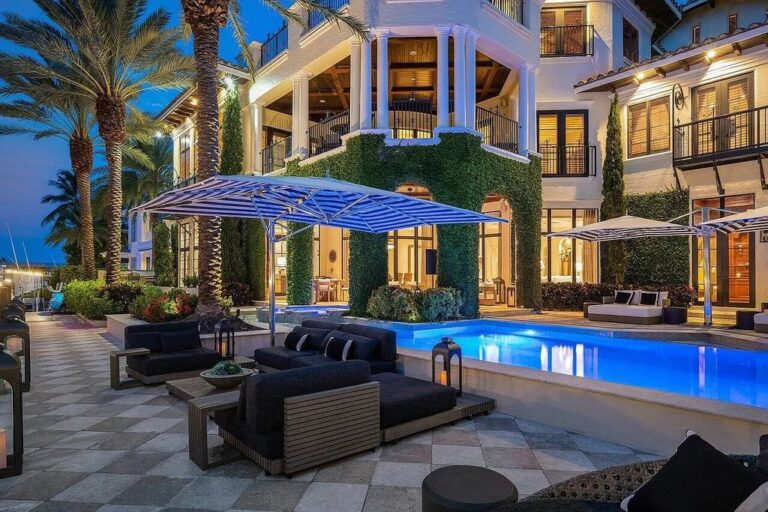 This Premium Mansion set on the best Location in Boca Raton has just ...