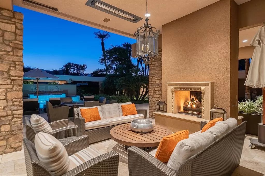 The Home in Indian Wells is a family compound on the 11th Fairway offers beautiful fairway and mountain views now available for sale. This home located at 46310 Amethyst Dr, Indian Wells, California