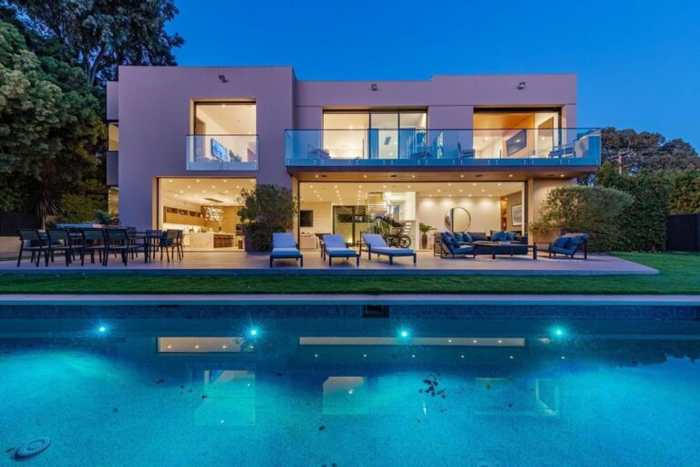 This Stunning $10,950,000 Los Angeles Home is the Epitome of California indoor outdoor Living