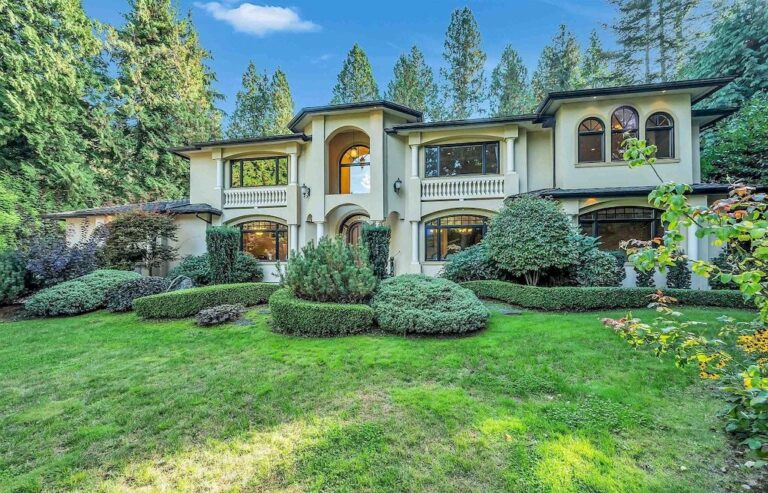 Wonderful Home in Surrey with European Influences Sells for C$7,138,000