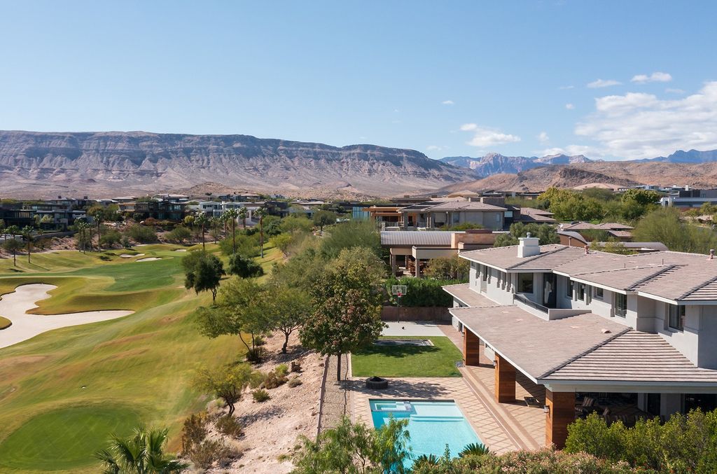 Absolutely stunning home in the heart of The Ridges, Nevada sells for $6,499,000
