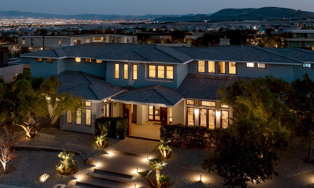 Absolutely stunning home in the heart of The Ridges, Nevada sells for $6,499,000